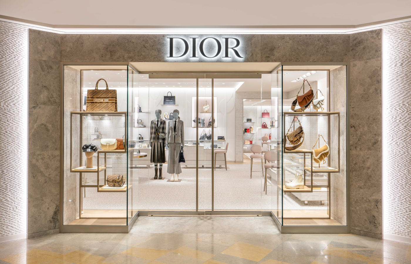 Dior boutique interior